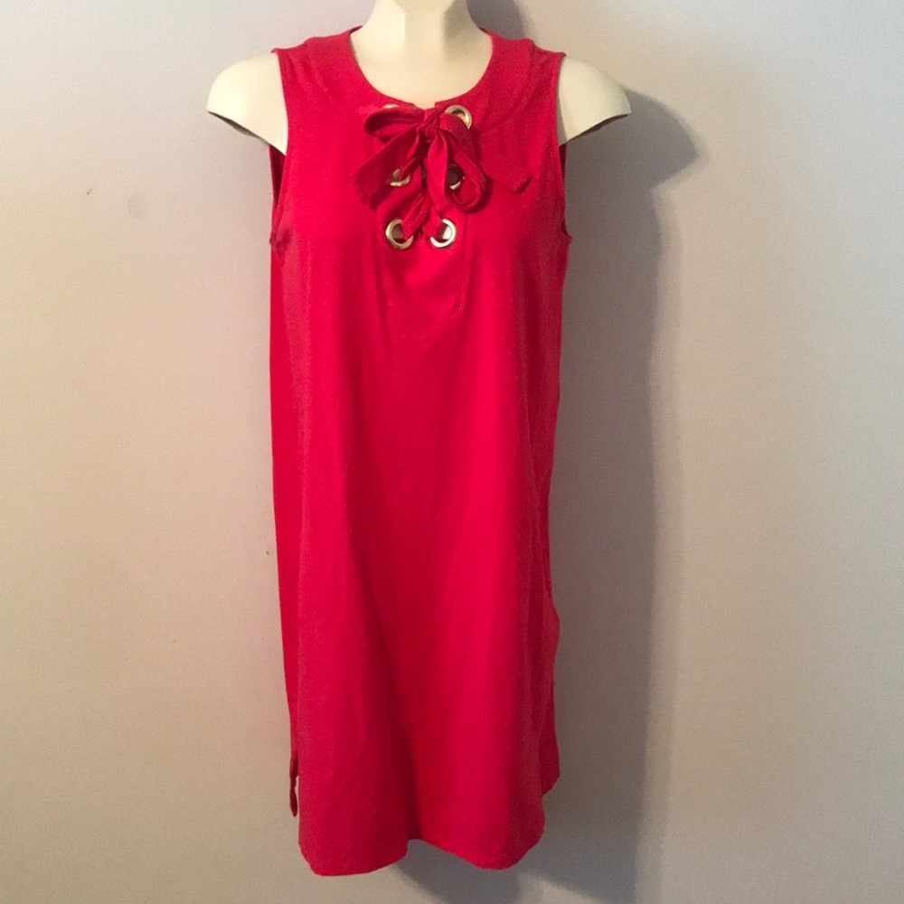 Michael Michael Kors Red Sleeveless dress